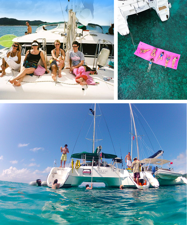 Catamaran sailing antigua yacht