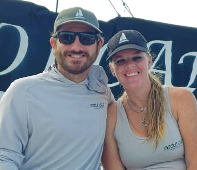 crew of Catamaran Sailing Antigua